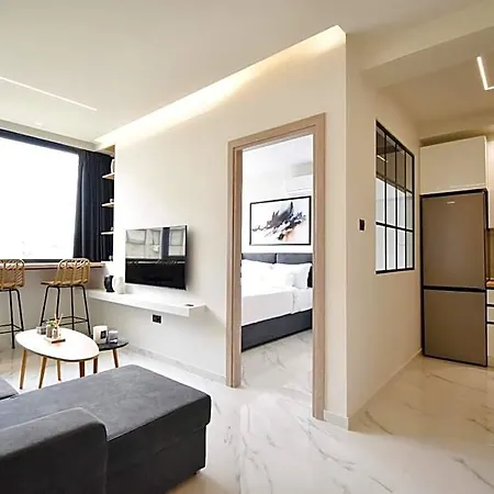 Appartement The Kleko Project By Halu! Next To Venizelou Metro Station Thessalonique